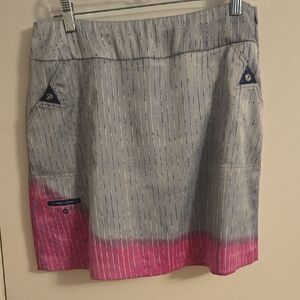 Jamie Sadock Gray and Pink Skort